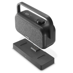 Hama Loudspeaker for TVs 2.4GHz Station + Bluetooth Portable Stereo Speaker Black