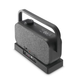 Hama Loudspeaker for TVs 2.4GHz Station + Bluetooth Portable Stereo Speaker Black