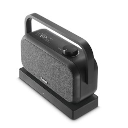 Hama Loudspeaker for TVs 2.4GHz Station + Bluetooth Portable Stereo Speaker Black