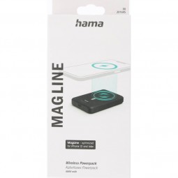 Hama Magpower 5 Wireless 5000mAh PowerBank Black
