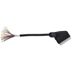 Hama SCART-SCART kábel 1,5m Black