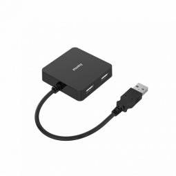 Hama USB2.0 Buspowered 1:4 V2 Hub Black