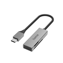 Hama USB 3.0 SD/microSD Card Reader Silver