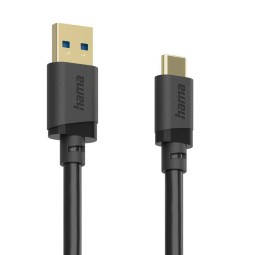 Hama USB-A to USB-C USB3.2 Gen 1 Cable 1,5m Black