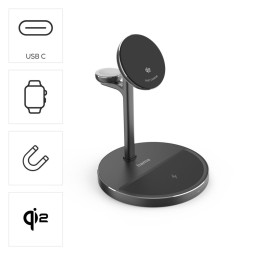 Hama Wireless Qi2 15W Charger Black