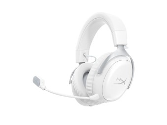 HP HyperX Cloud III Wireless Bluetooth Gaming Headset White