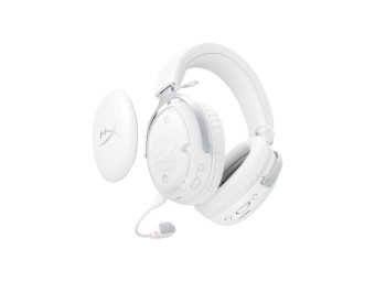 HP HyperX Cloud III Wireless Bluetooth Gaming Headset White
