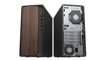 HP OmniDesk M03-0003nn Dark Wood