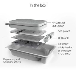 HP Sprocket Bluetooh Fotónyomtató White