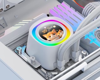 ID-COOLING FX360 LCD WHITE
