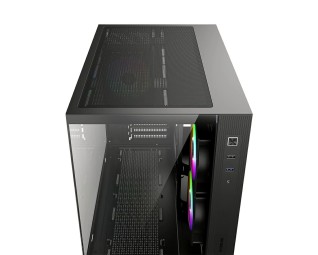 ID-COOLING VIEW 500 ARGB Tempered Glass Black