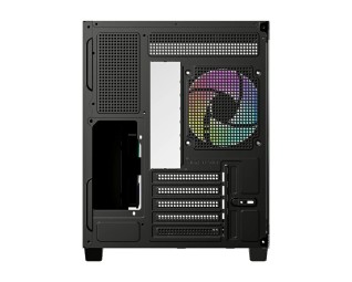 ID-COOLING VIEW 500 ARGB Tempered Glass Black