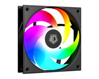 ID-COOLING VIEW 510 ARGB Tempered Glass Black