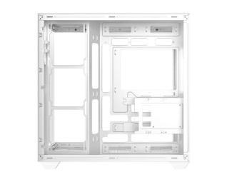 ID-COOLING VIEW 510 WH Tempered Glass White