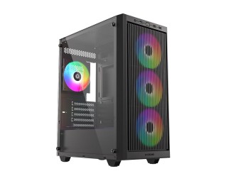 ID-COOLING WARE 300 ARGB Tempered Glass Black