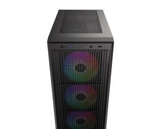 ID-COOLING WARE 300 ARGB Tempered Glass Black