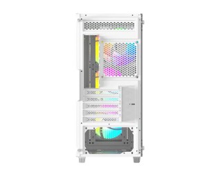ID-COOLING WARE 300 ARGB WH Tempered Glass White