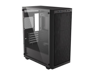 ID-COOLING WARE 300 Tempered Glass Black