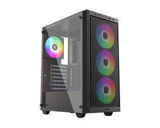 ID-COOLING WARE 310 ARGB Tempered Glass Black