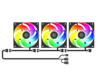 ID-COOLING WARE 310 ARGB Tempered Glass Black