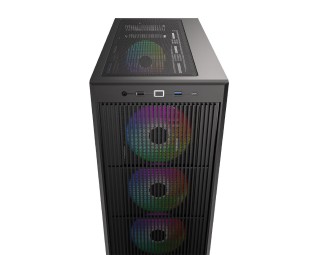 ID-COOLING WARE 510 ARGB Tempered Glass Black