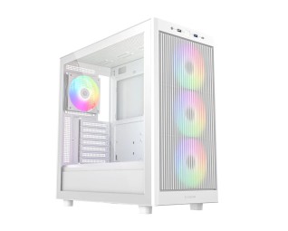 ID-COOLING WARE 510 ARGB WH Tempered Glass White