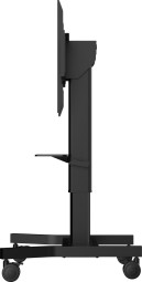iiyama MD CAR1021-B1 Single column electric floor lift on wheels with easy mount brackets and laptop shelf 43