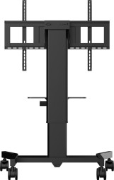 iiyama MD CAR1021-B1 Single column electric floor lift on wheels with easy mount brackets and laptop shelf 43