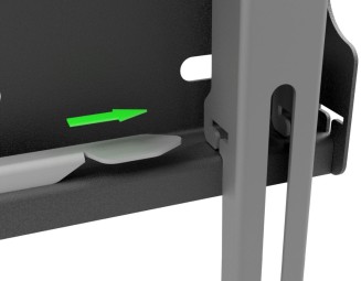 iiyama MD-WM2020 Universal wall mount 200x200mm Black