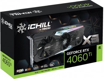 Inno3D GeForce RTX 4060 Ti 8GB DDR6 iChill X3