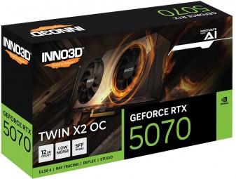 Inno3D GeForce RTX5070 12GB GDDR7 Twin X2 OC