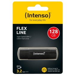 Intenso 128GB Flex Line USB3.2 Black