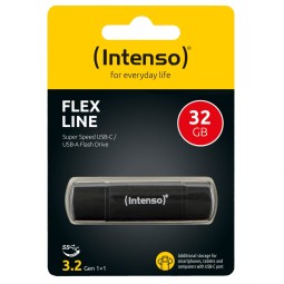 Intenso 32GB Flex Line USB3.2 Black