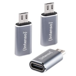 Intenso C480M USB Adapter Gray(3-Pack)