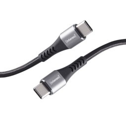 Intenso C60C USB-C to USB-C 60W Cable 1m Black Double Pack
