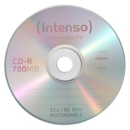 Intenso CD-R 80 52x Cake Box 25db/henger (25-ös címke)