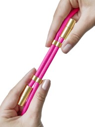 Intenso Cell Phone Charging Lanyard Cable 1,65m Neon Pink