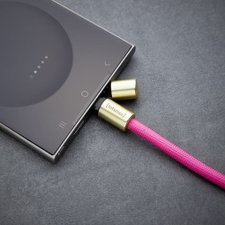 Intenso Cell Phone Charging Lanyard Cable 1,65m Neon Pink