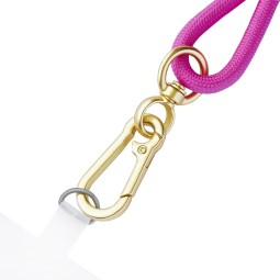Intenso Cell Phone Charging Lanyard Cable 1,65m Neon Pink