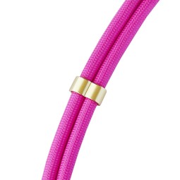 Intenso Cell Phone Charging Lanyard Cable 1,65m Neon Pink
