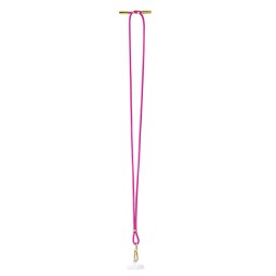 Intenso Cell Phone Charging Lanyard Cable 1,65m Neon Pink