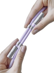 Intenso Cell Phone Charging Lanyard Cable 1,65m Purple