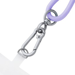 Intenso Cell Phone Charging Lanyard Cable 1,65m Purple