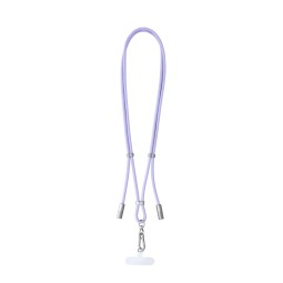 Intenso Cell Phone Charging Lanyard Cable 1,65m Purple