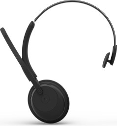 Jabra Evolve3 45 MS Mono Link 390a Wireless Bluetooth Headset + Stand Black