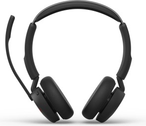 Jabra Evolve3 45 MS Stereo Link 390c Wireless Bluetooth Headset Black