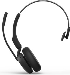 Jabra Evolve3 45 UC Mono Link 390a Wireless Bluetooth Headset Black