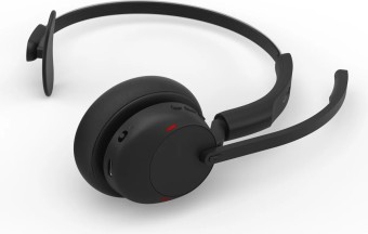 Jabra Evolve3 45 UC Mono Link 390a Wireless Bluetooth Headset Black