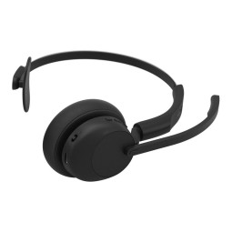 Jabra Evolve3 45 UC Mono Link 390a Wireless Bluetooth Headset + Stand Black