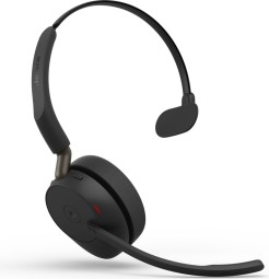 Jabra Evolve3 65 MS Mono Link 390c Wireless Bluetooth Headset Black